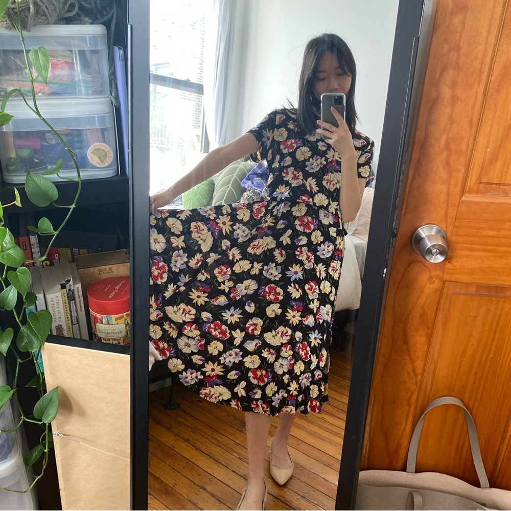 Liz Claiborne Vintage Midi Dress